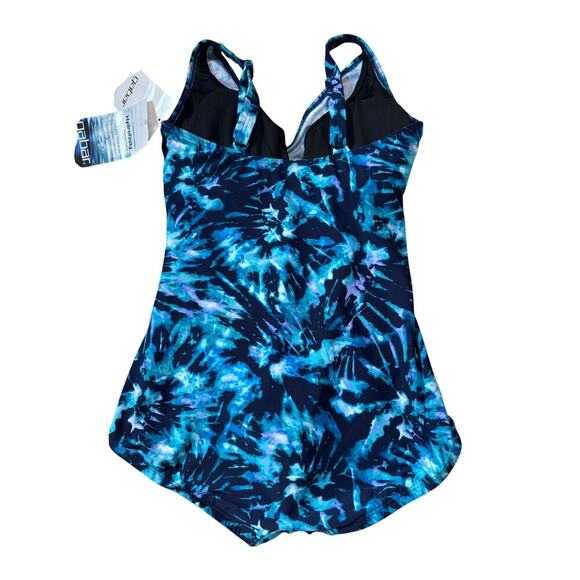 NWT, GABAR/Miraclesuit women's size 10; V Neck; supportive, modest - Picture 2 of 13